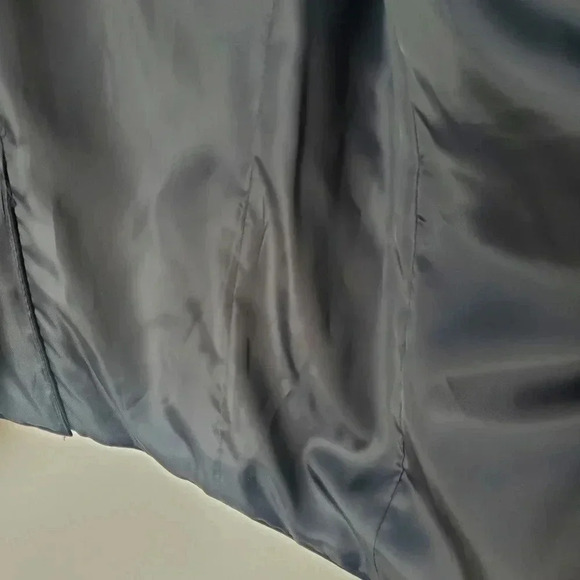 Nautica oversized navy blue gold button nautical - Picture 8 of 11